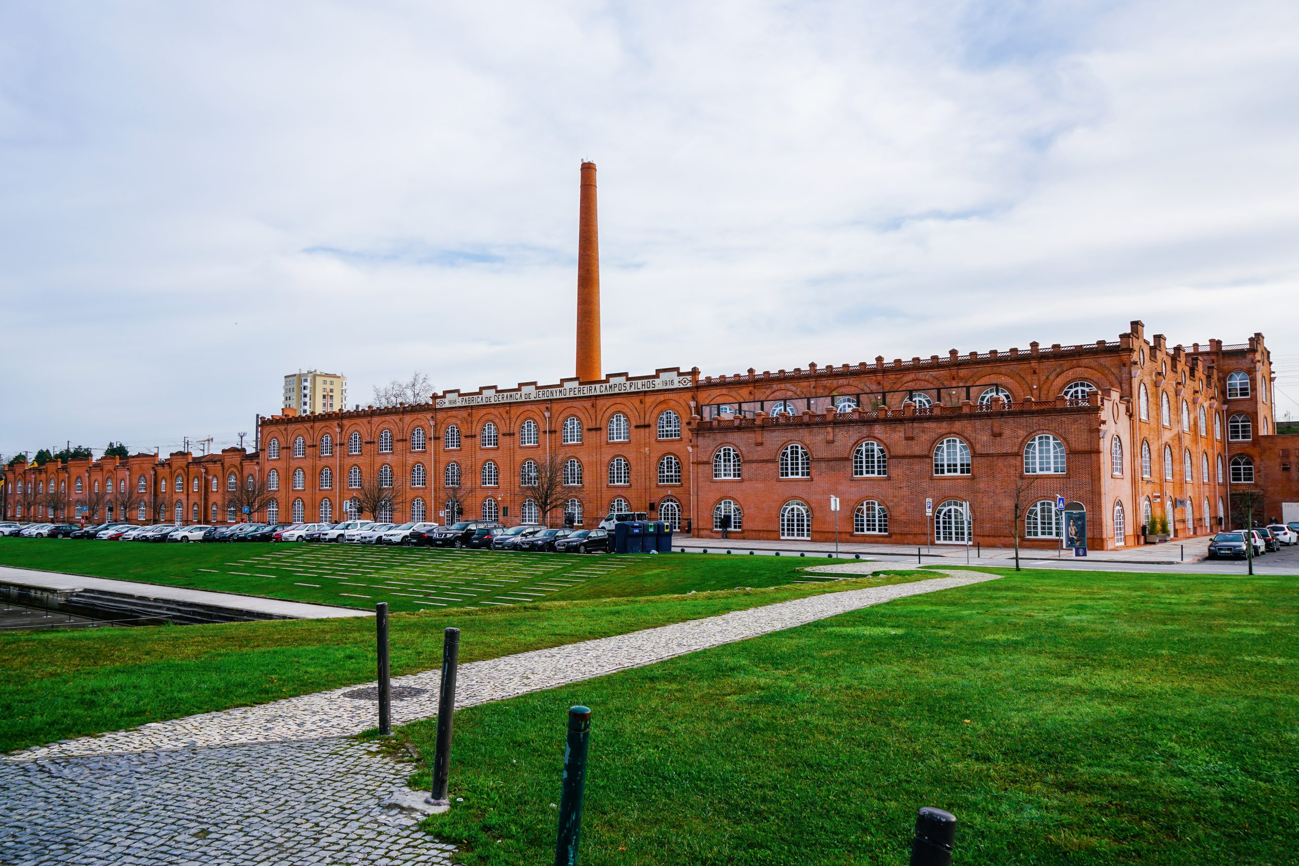 Aveiro,,Portugal,-,December,2018:,Full,View,Of,Centro,De